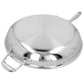 Demeyere Proline 12.6" Stainless Steel Fry Pan with Helper Handle, Atlantis Series