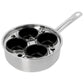 Demeyere 4-cup Stainless Steel Egg Poacher Set, Resto Series