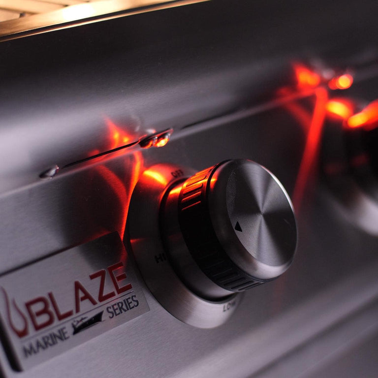 Blaze 32 in. Premium LTE 4 Burner Built-In Propane Gas Grill, BLZ-4LTE2MG-LP