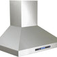 Kucht 30 in. Stainless Steel Indoor Wall Range Hood 900 CFM, KRH3010A