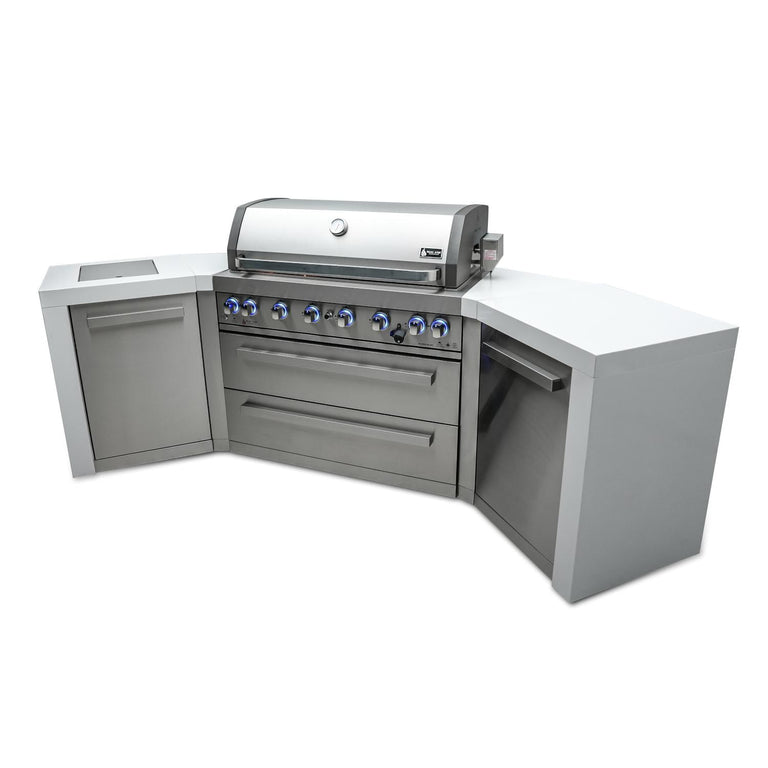 Mont Alpi 805 Deluxe Island Grill wth 45 Degree Corners, MAi805-D45