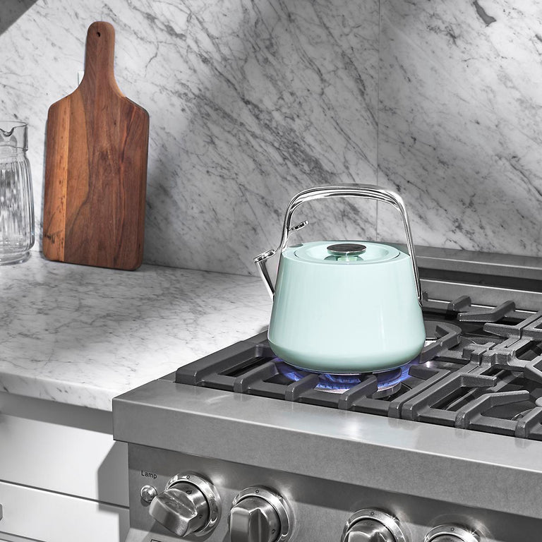 Caraway Whistling Tea Kettle in Mist
