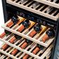 NewAir 24 In. Built-In 116 Bottle Dual Zone Wine Cooler, AWR-1160DB
