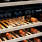 NewAir 24 In. Built-In 160 Bottle Dual Zone Wine Cooler, AWR-1600DB