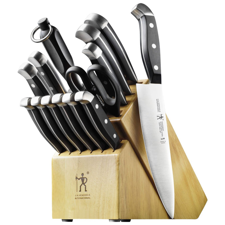 Henckels 15pc Knife Block Set, Statement Series