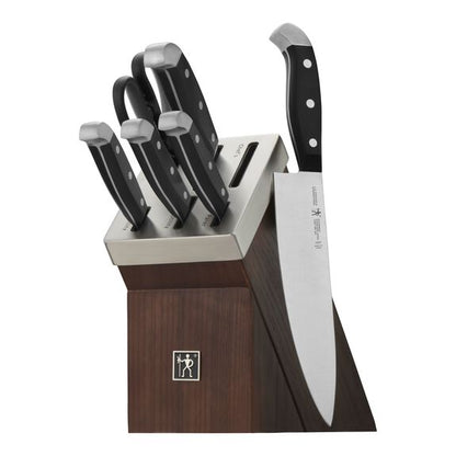Henckels 7pc Self-Sharpening Knife Block Set, Statement Series