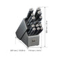 Henckels 14pc Knife Block Set, Silvercap Series