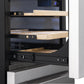 NewAir 24 In. Outdoor 20 Bottle, 80 Can Wine and Beverage Refrigerator, NOF100SS00