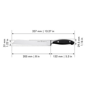 Henckels 8" Bread Knife, Forged Synergy Series