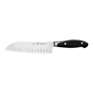 Henckels 7" Hollow Edge Santoku Knife, Forged Synergy Series