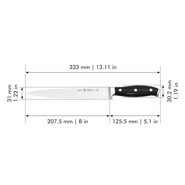 Henckels 8" Carving Knife, Forged Premio Series