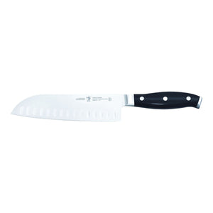 Henckels 5" Hollow Edge Santoku Knife, Forged Premio Series