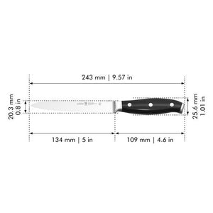 Henckels 5" Serrated Utility Knife, Forged Premio Series