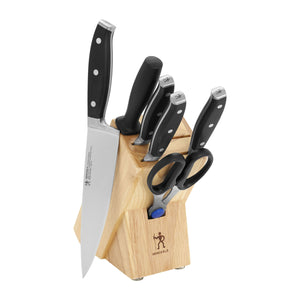Henckels 7pc Knife Block Set, Forged Premio Series