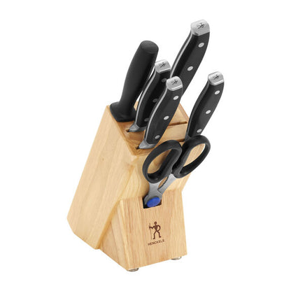 Henckels 7pc Knife Block Set, Forged Premio Series