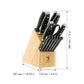 Henckels 14pc Knife Block Set, Forged Premio Series