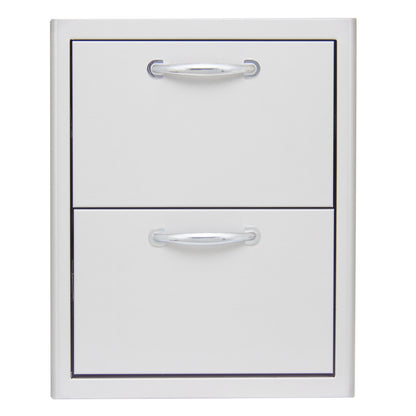 Blaze 16 Inch Double Access Drawer, BLZ-DRW2-R