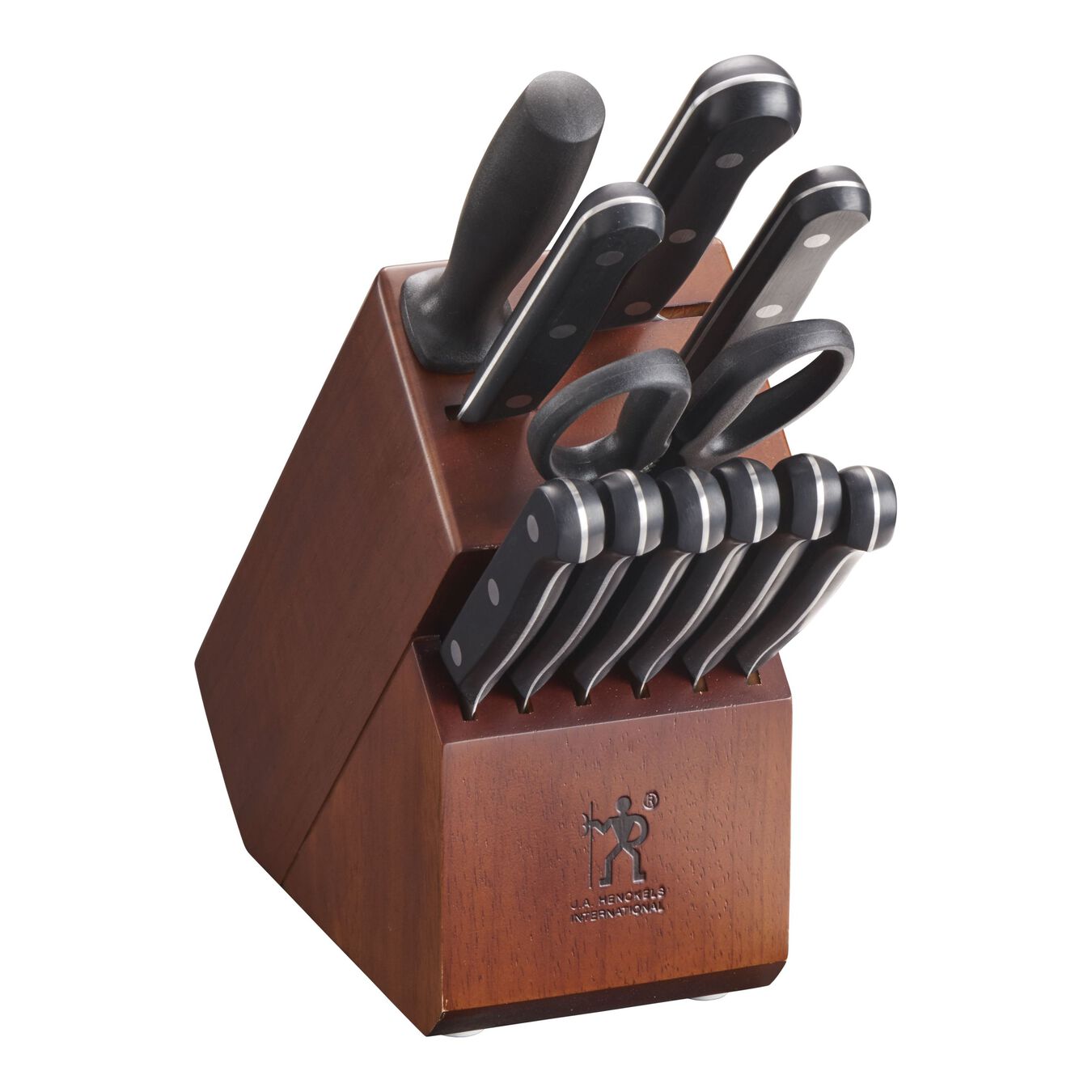 Henckels 12pc Knife Block Set, Solution Series Premium Home Source