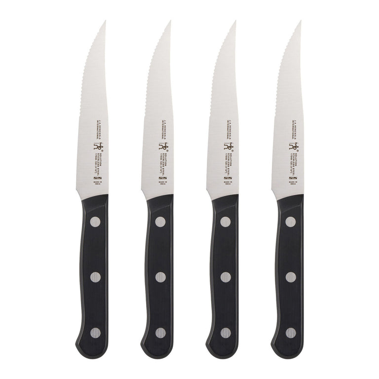 Henckels 4pc Steak Knife Set, Solution Series