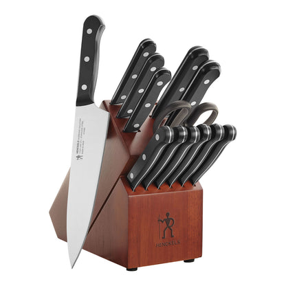 Henckels 14pc Knife Block Set, Everedge Solution Series