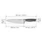 Henckels 8" Chef's Knife, Graphite Series
