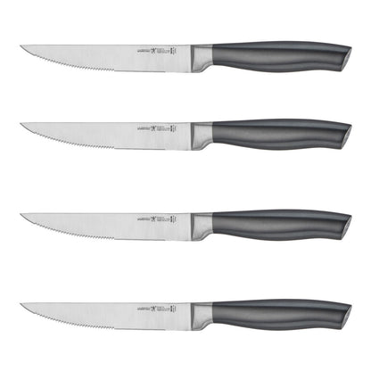 Henckels 4pc Steak Knife Set, Graphite Series