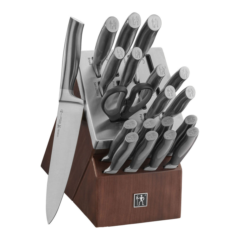 Henckels 20pc Self-Sharpening Knife Block Set, Graphite Series