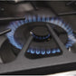 Kucht Professional 30 in. 4.2 cu ft. Natural Gas Range with Silver Knobs, KRG3080U-S