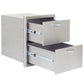 Blaze 16 Inch Double Access Drawer, BLZ-DRW2-R