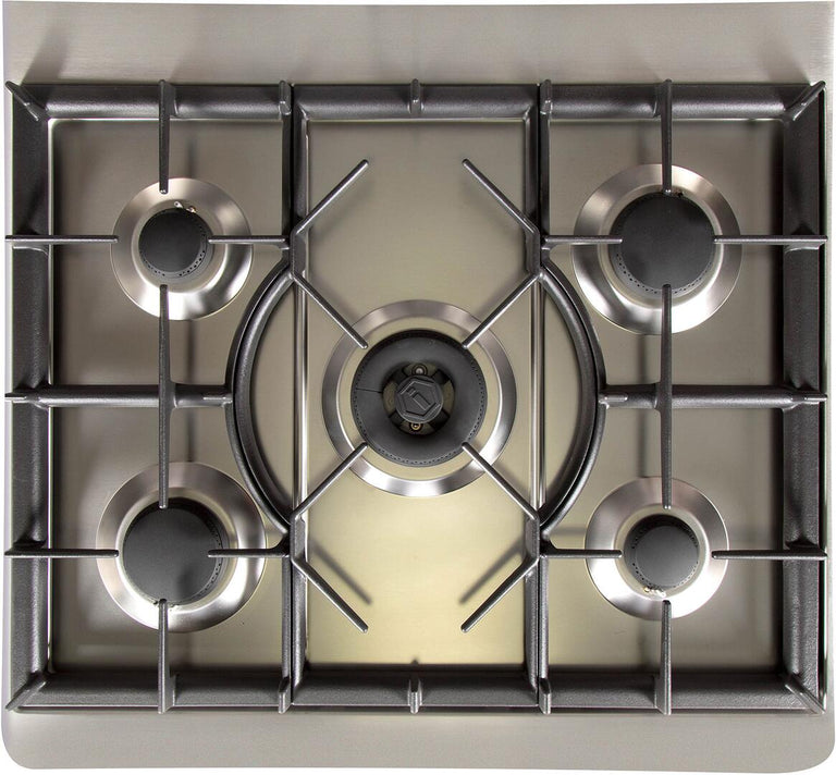 ILVE 30 in. Majestic II Series Propane Gas Burner and Electric Oven Range in Glossy Black with Brass Trim, UM30DNE3BKGLP