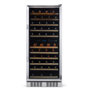 NewAir 24 In. Built-In 116 Bottle Dual Zone Wine Cooler, AWR-1160DB