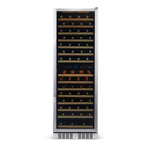 NewAir 24 In. Built-In 160 Bottle Dual Zone Wine Cooler, AWR-1600DB