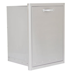 Blaze 18-Inch Roll Out Trash Bin, BLZ-TRLP-DRW