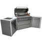Mont Alpi 805 Deluxe Island Grill wth 45 Degree Corners, MAi805-D45