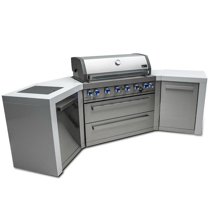 Mont Alpi 805 Deluxe Island Grill wth 45 Degree Corners, MAi805-D45