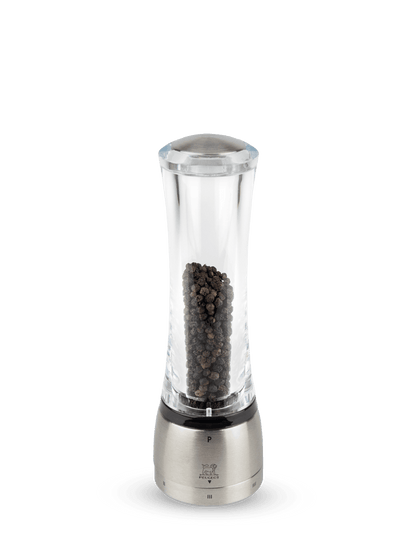 Peugeot Daman Pepper Mill in Acrylic/Stainless 21 cm - 8in