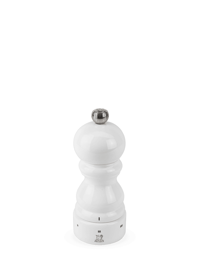 Peugeot Paris u'Select Pepper Mill in Wood White Lacquered 12 cm - 5in