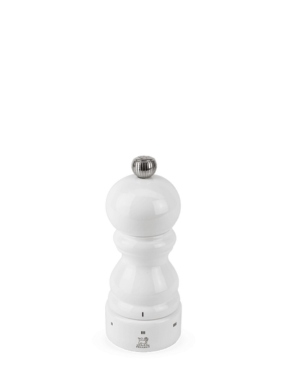 Peugeot Paris u'Select Salt Mill in Wood White Lacquered 12 cm - 5in
