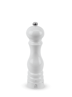 Peugeot Paris  u'Select Pepper Mill in Wood White Lacquered  22 cm