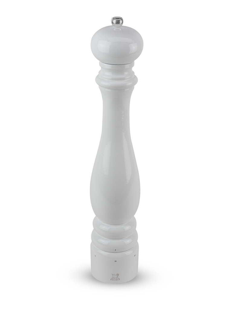 Peugeot Paris u'Select Pepper Mill in Wood White Lacquered 40 cm - 16 in