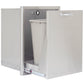 Blaze 18-Inch Roll Out Trash Bin, BLZ-TRLP-DRW