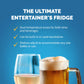 NewAir 24 In. 18 Bottle and 58 Can Dual Zone Wine and Beverage Cooler, AWB-360DB