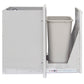 Blaze 18-Inch Roll Out Trash Bin, BLZ-TRLP-DRW