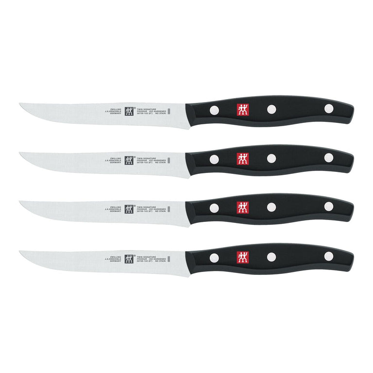 ZWILLING 4pc Steak Knife Set, TWIN Signature Series