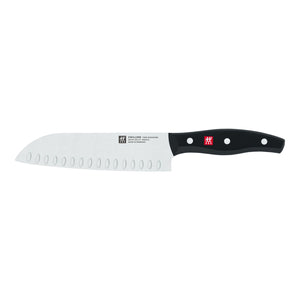 ZWILLING 7" Hollow Edge Santoku Knife, TWIN Signature Series