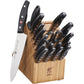 ZWILLING 19pc Knife Block Set, TWIN Signature Series