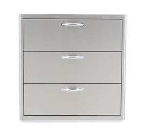 Blaze 30 Inch Triple Access Drawer, BLZ-30W-3DRW