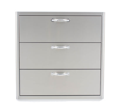 Blaze 30 Inch Triple Access Drawer, BLZ-30W-3DRW
