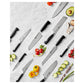ZWILLING 7" Hollow Edge Santoku Knife, Four Star Series