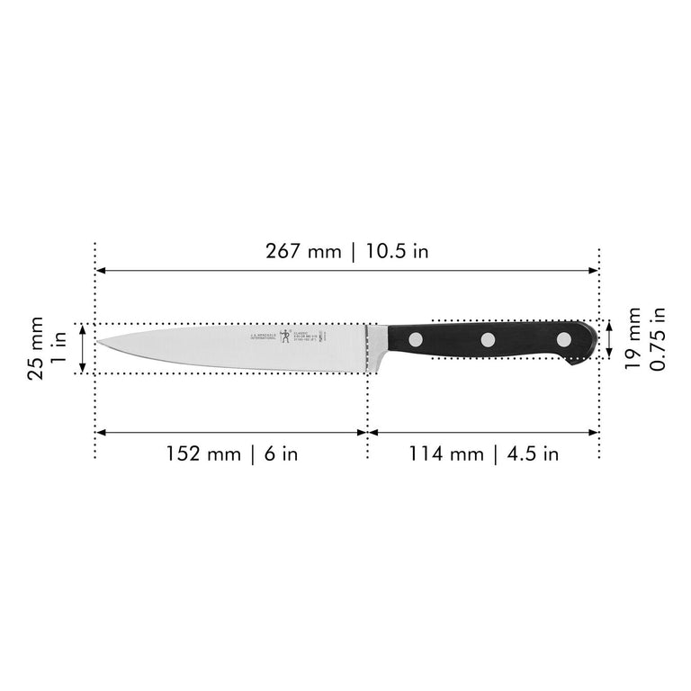 Henckels 6" Utility Knife, Classic Series